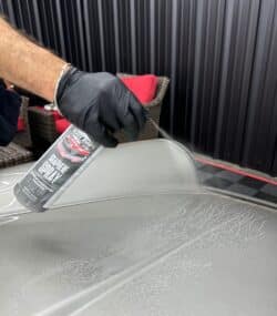 Spray Graphene on Hood